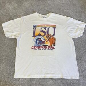 Vintage 90s LSU San Diego Alumni 10th Annual T-Shirt Men's XL